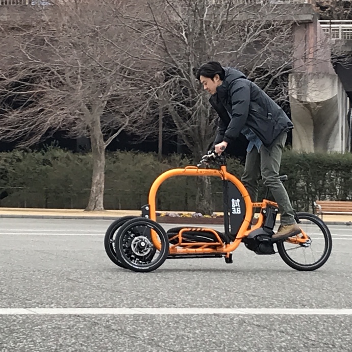 STROKEカーゴトライク3.7号機テスト01