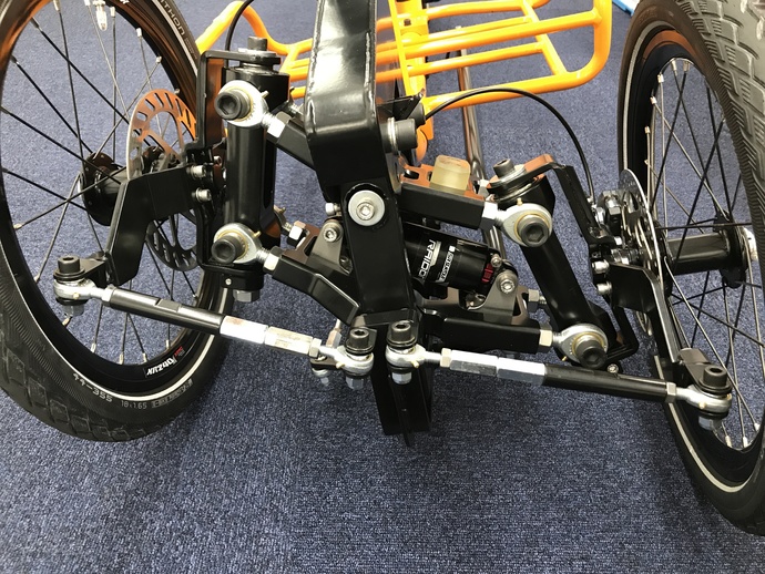 カーゴトライク3.7号機の新サスペンション02