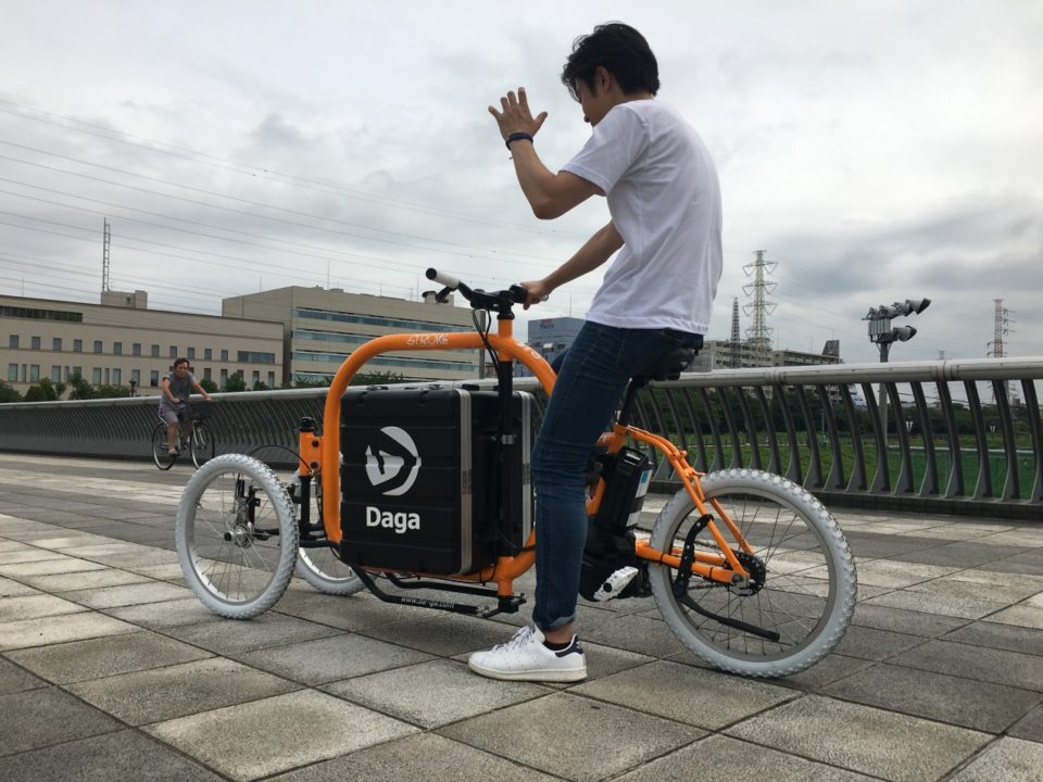 STROKEカーゴトライク（3輪カーゴバイク）3号機試乗テスト1