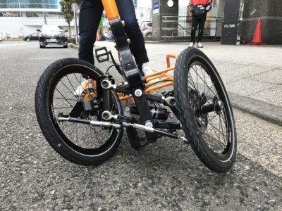 STROKEカーゴトライク3.7サスペンション