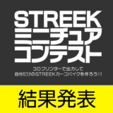 ミニチュアコンテスト結果発表！STREEK Miniature Contest Results!