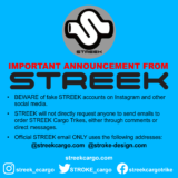 Beware: STREEK SCAMMERS: 注意